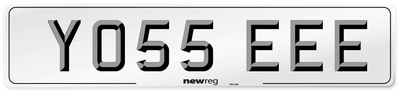YO55 EEE Number Plate from New Reg